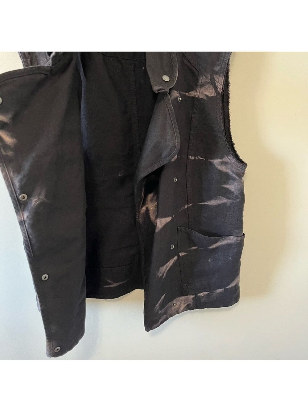 ARITZIA Wilfred Linn Linen Blend Tie Dye Vest - Picture 4 of 9